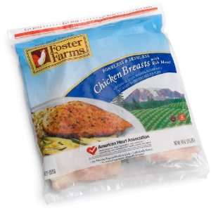 Frozen, Foster Farms, Boneless Skinless Chicken Breast IFF, 2.5 lb 