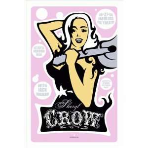  Sheryl Crow Atlanta Silkscreen Concert Poster 2006