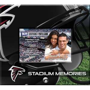  Atlanta Falcons 8 x 8 Ticket & Photo Scrapbook Sports 