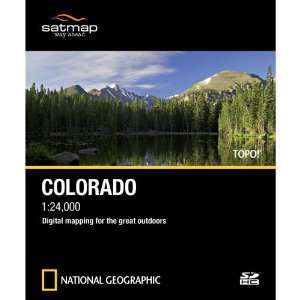  National Geographic TOPO SD Card Colorado Software