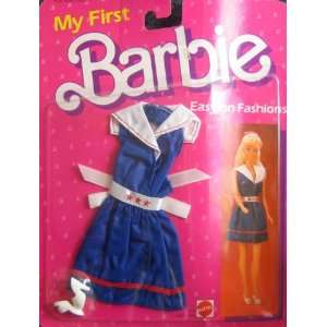  My First Barbie Easy On Fashions   Sailor Dress (1985 