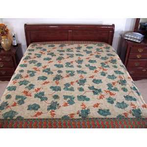 Bohemian Cotton Gudri Bed Sheet Bedding Furniture Throw 