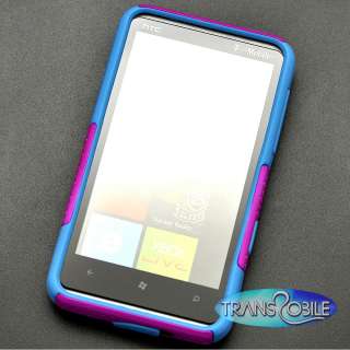 HTC HD7S / HD7 Phone Case Cover Silicone Skin Hard Shell Protector 