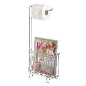 Better Living 53545 Wave Wire Caddy Toilet Tissue Holder, Chrome