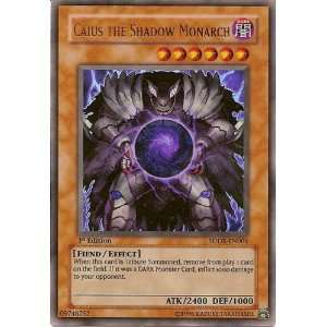    EN001 Caius the Shadow Monarch Starter Deck Card [Toy] Toys & Games