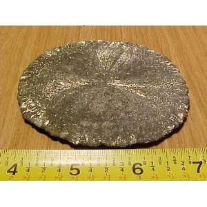  3.5 Pyrite Sun Mineral Beautiful Luster 4.6 Oz 