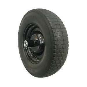 Westward 10G169 Flat Free Wheelbarrow Tire, 16 In,  