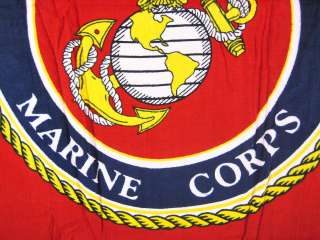 United States Marine Corps Red Beach Towel USMC 60 x 30  