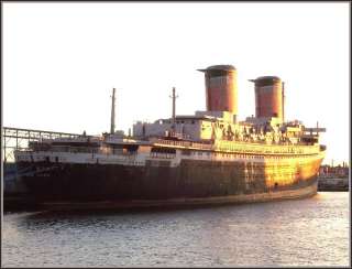 Photo SS United States At Current Dock In Philadelphia  