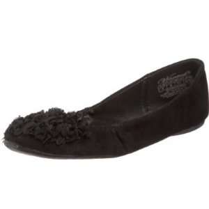  WANTED Womens BLACK Flat Ballet Shoes, SIZE 7, STYLE 