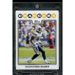  2008 Topps # 270 Clinton Hart   San Diego Chargers   NFL 