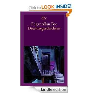 Detektivgeschichten (German Edition) Edgar Allan Poe, Sophie Zeitz 