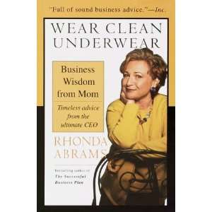  from the Ultimate CEO (Paperback) Rhonda Abrams (Author) Books