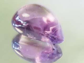 18.5ct.Natural Violet Quartz Amethyst Pear Gemstone#a41  