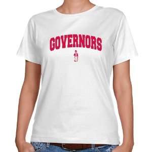  NCAA Austin Peay State Governors Ladies White Logo Arch 