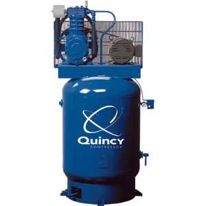    Quincy Reciprocating Air Compressor   10 HP, 200/208 