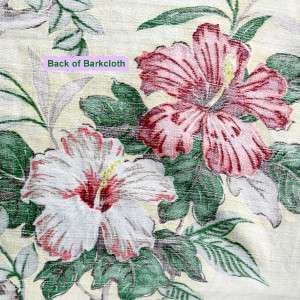 Uncut, Beautiful, Bright, Strong, As New Barkcloth