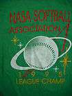 Great VTG T Shirt   NASA SOFTBALL ASSOC 1995   size XL