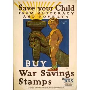   poster Save your child from autocracy and poverty.