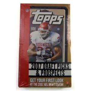  2007 Topps Draft Picks And Prospects NFL Card Set   24 