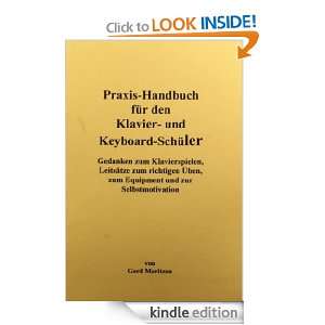   Üben, Selbstmotivation (German Edition) Gerd Moritzen 