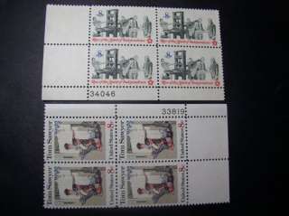 LARGE Unused 50 MINT Never Hinged OLD US PLATE BLOCKS Stamps 