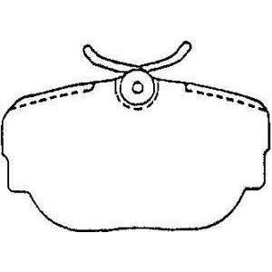  BENDIX GLOBAL Global Semi Metallic MRD493A Automotive