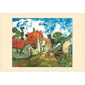  Exclusive By Buyenlarge Street in Auvers 20x30 poster