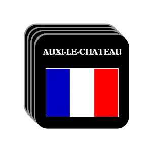  France   AUXI LE CHATEAU Set of 4 Mini Mousepad Coasters 