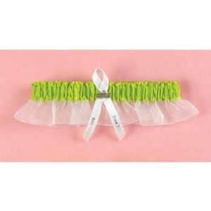  09 Lime Prom Garter