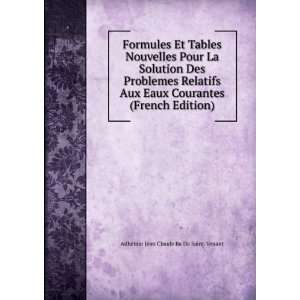   Edition) AdhÃ©mar Jean Claude Ba De Saint Venant  Books