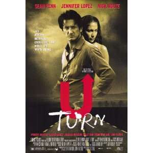  U Turn Movie Poster Double Sided Original 27x40 Office 