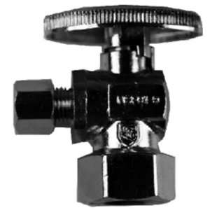   Ball Valve Supply Stop TPC, 1/2 Inch FIP by 1/4 Inch Compression