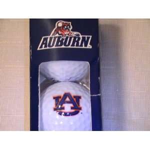  Auburn University Top Flight 3 Pack Golf Balls Sports 