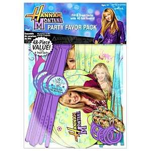  Hannah Montana 48 PC Party Pack   Green Toys & Games