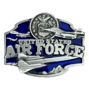  Air Force Falcons Pewter Belt Buckle   NCAA College 