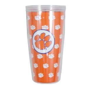  Signature Tumblers Clemson Logo 24 Oz. Tumbler Cup 