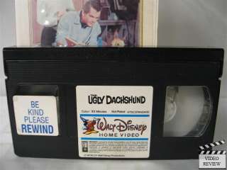 Ugly Dachshund, The * VHS Dean Jones, Suzanne Pleshette  