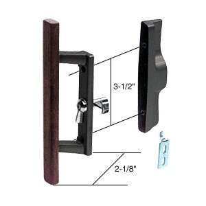  Lock Handle Set, Internal Type, 3 1/2 Screw Holes, Wood 