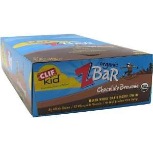 com Clif Bar Organic ZBar, Chocolate Brownie, 18   1.27 oz (36g) bars 