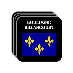 Ile de France   BOULOGNE BILLANCOURT Set of 4 Mini Mousepad Coasters