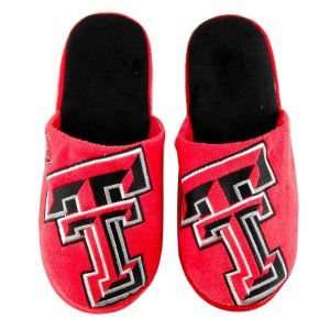 Texas Tech Red Raiders Big Logo Slippers Sports 
