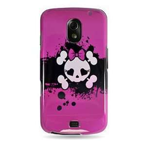  WIRELESS CENTRAL Brand Hard Snap on Shield With PINK SKULL 