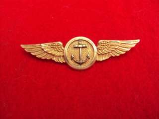 Authentic WWII USN Pilot observer wings  