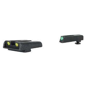 Truglo Tfo Brite Site Handgun Sights Green Front Yellow Rear Concealed 