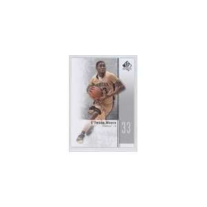    2011 12 SP Authentic #47   ETwaun Moore Sports Collectibles