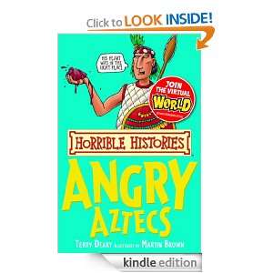 Horrible Histories Angry Aztecs Terry Deary, Martin Brown  
