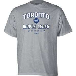 Toronto Maple Leafs  Grey  Prima Italic T Shirt Sports 