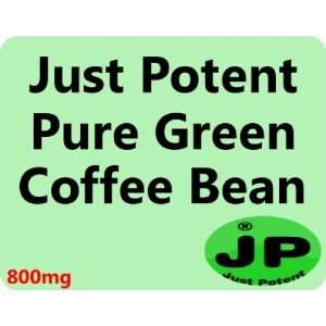 Pure Green Coffee Bean Extract For Weight Loss by Just Potent  100 