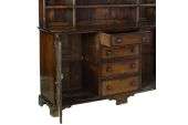 Antique Lancashire Oak Server Sideboard Dresser & Rack  
